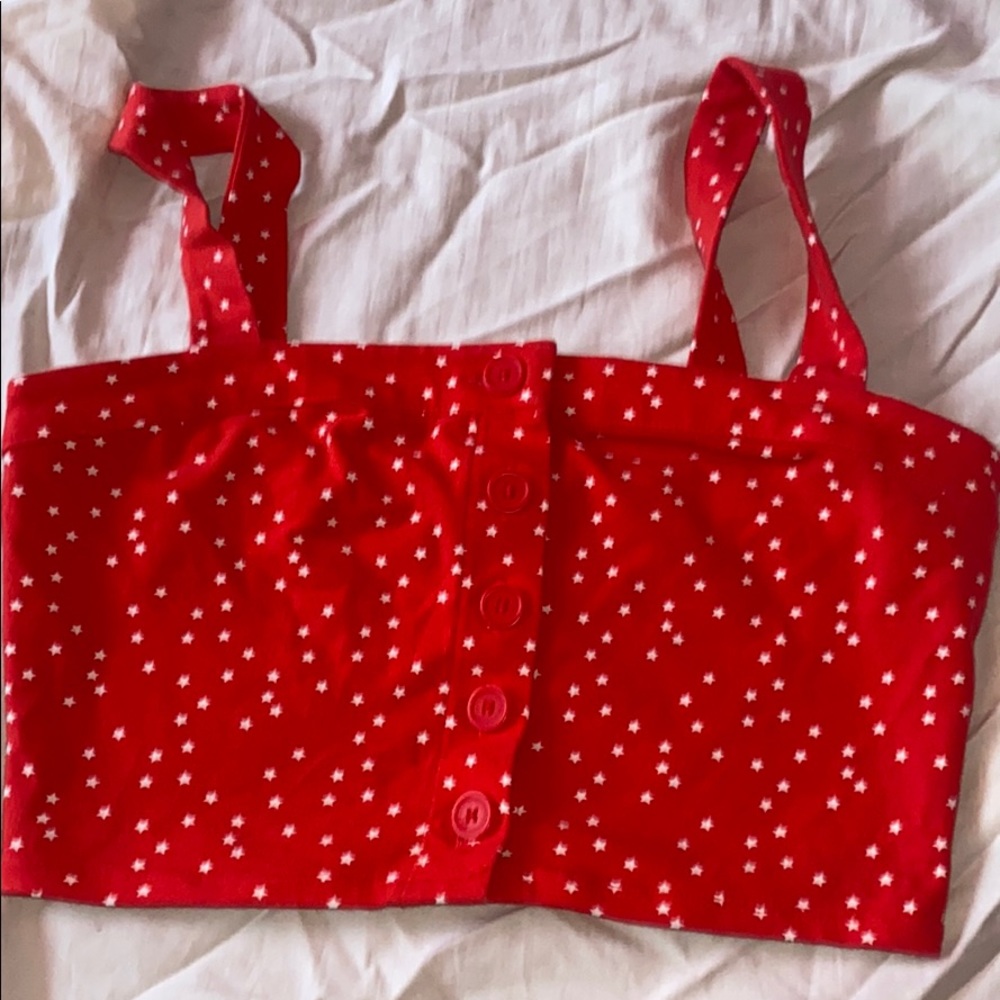cropped forever 21 tank